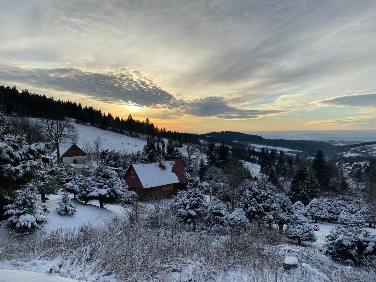 Vila Pod lesem Cenkovice Exteriér fotografie